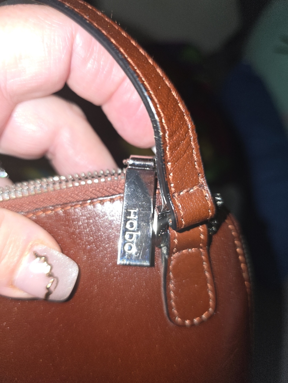 HOBO Classic Women’s Crossbody Bag - Brown - Picture 4 of 9